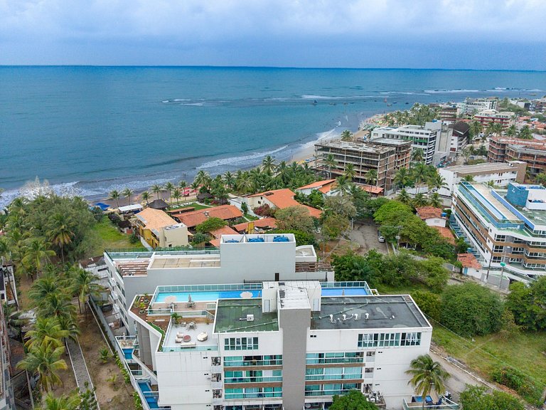 Nixxus 50m da praia no coração da vila e de frente para as p